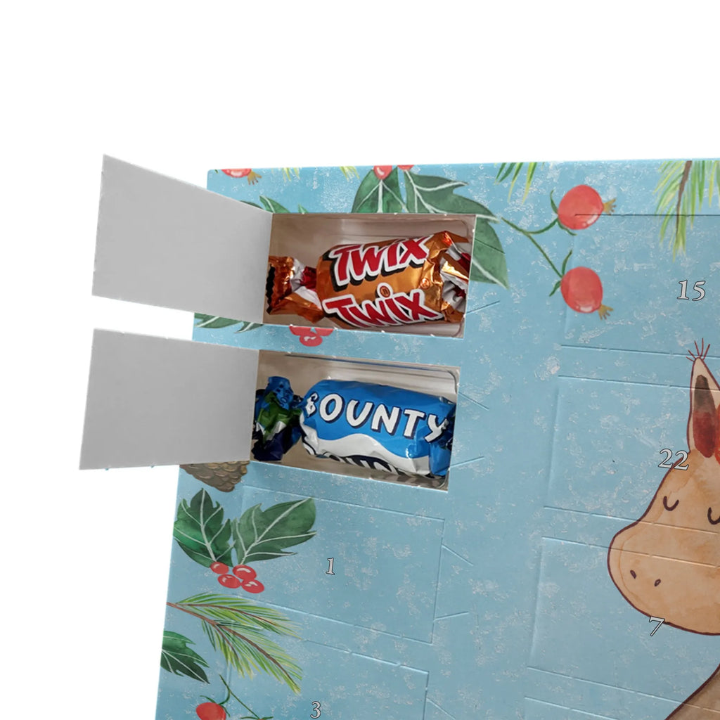 Chocolate advent calendar unicorn Believe squirrel