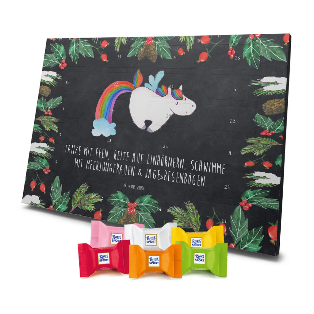 Chocolate advent calendar unicorn Pegasus growing up, pegasus, rainbow, reality, playing, unicorn love, saying fun