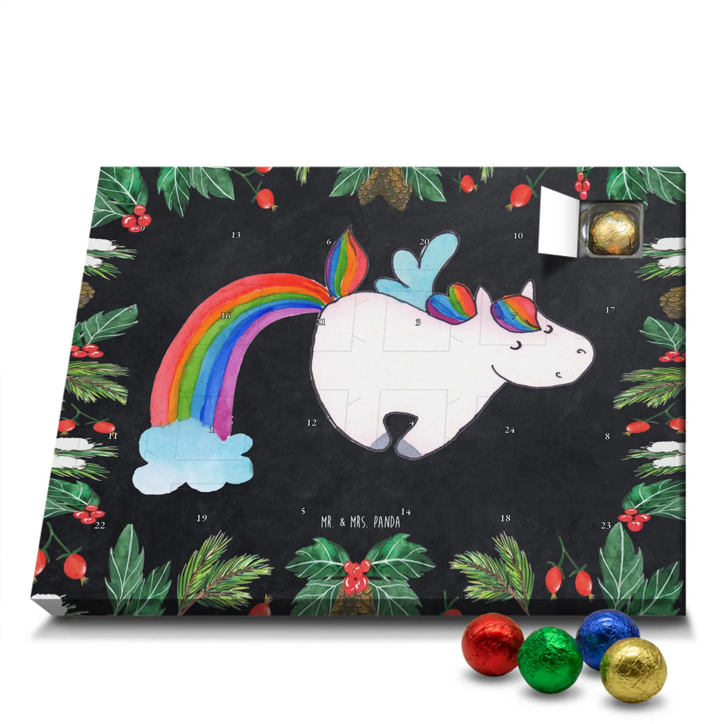 Chocolate advent calendar unicorn Pegasus growing up, pegasus, rainbow, reality, playing, unicorn love, saying fun