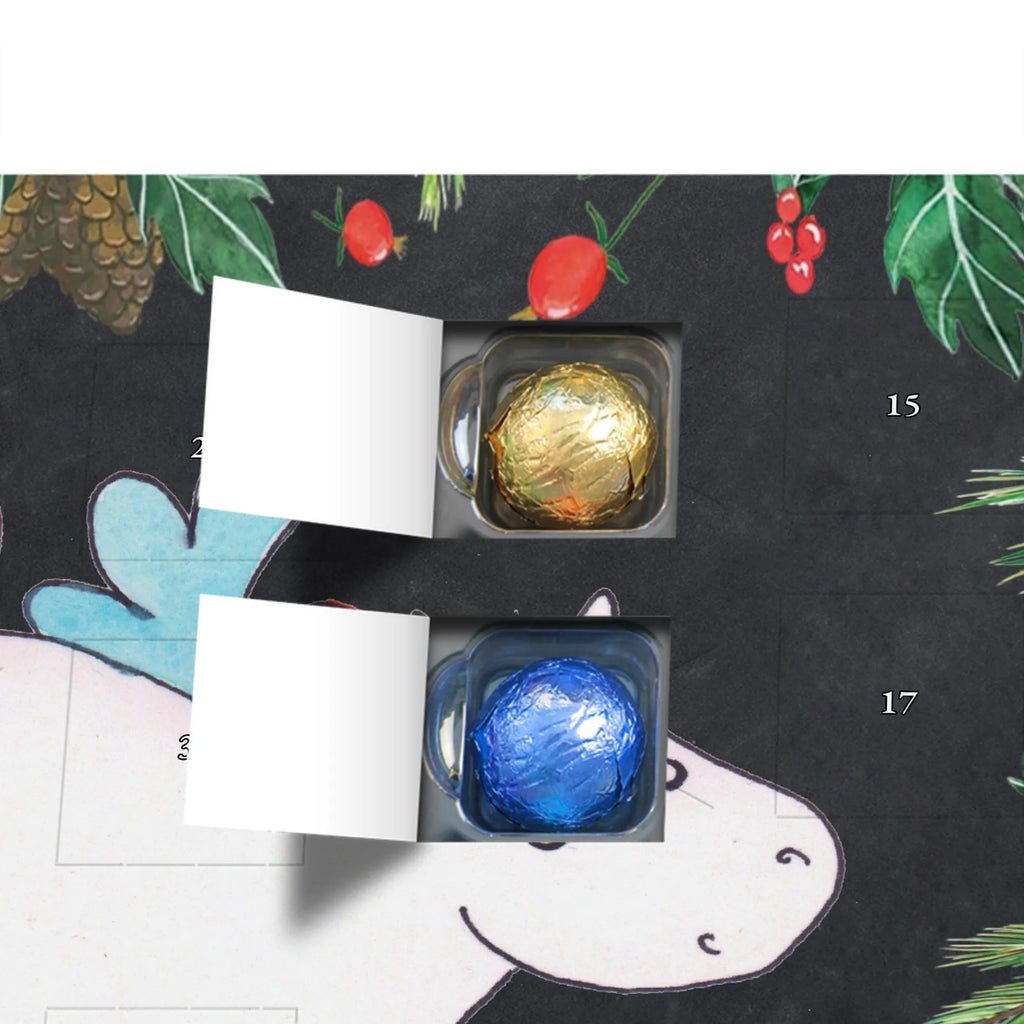 Chocolate advent calendar unicorn Pegasus growing up, pegasus, rainbow, reality, playing, unicorn love, saying fun