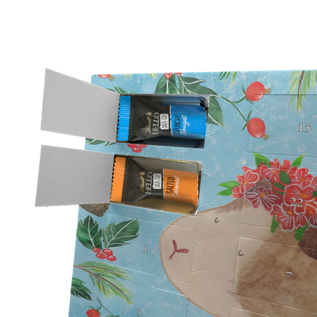 Chocolate advent calendar Guinea pig wisdom gift ideas, gifts, small animals, good mood, cute, funny sayings, cute animal motives, hand drawn, special gifts, card, animal lover, wonderland, flower child, reality, guinea pig, wonder, wisdom, saying