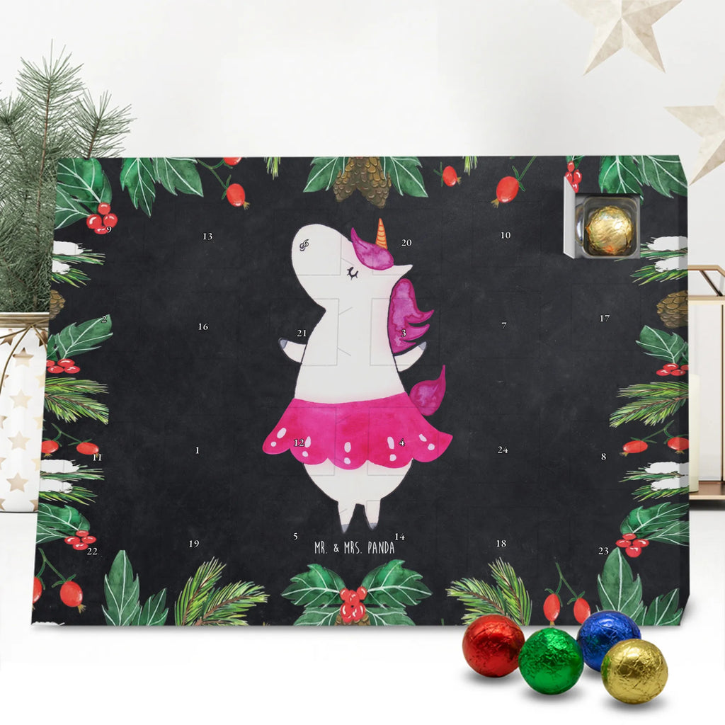 Chocolate advent calendar unicorn ballerina dancer present, Celebration, Dancing, Flat, Fun, Dancer gift