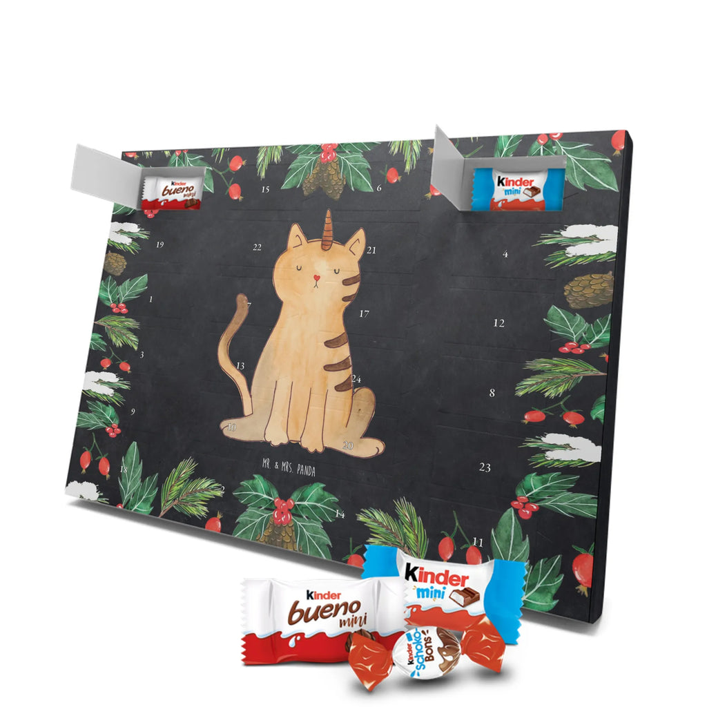 Chocolate advent calendar unicorn Cat Kittycorn, cat gift, cat present, Rainbow, Kitty, cat lover