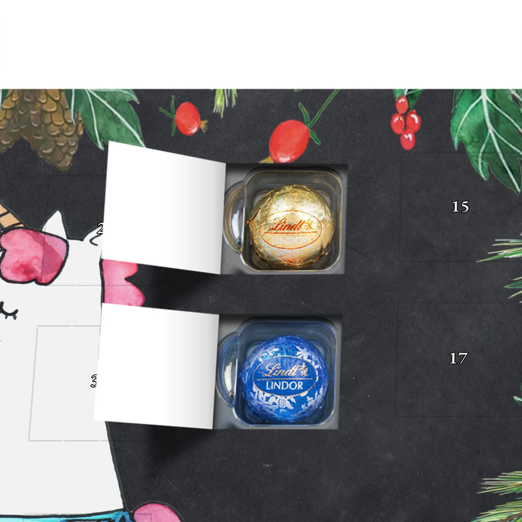 Chocolate advent calendar unicorn muffins Birthday, cook gift, Cookies, Baking, cook present, Birthday Greetings, Congratulations, Love Greetings