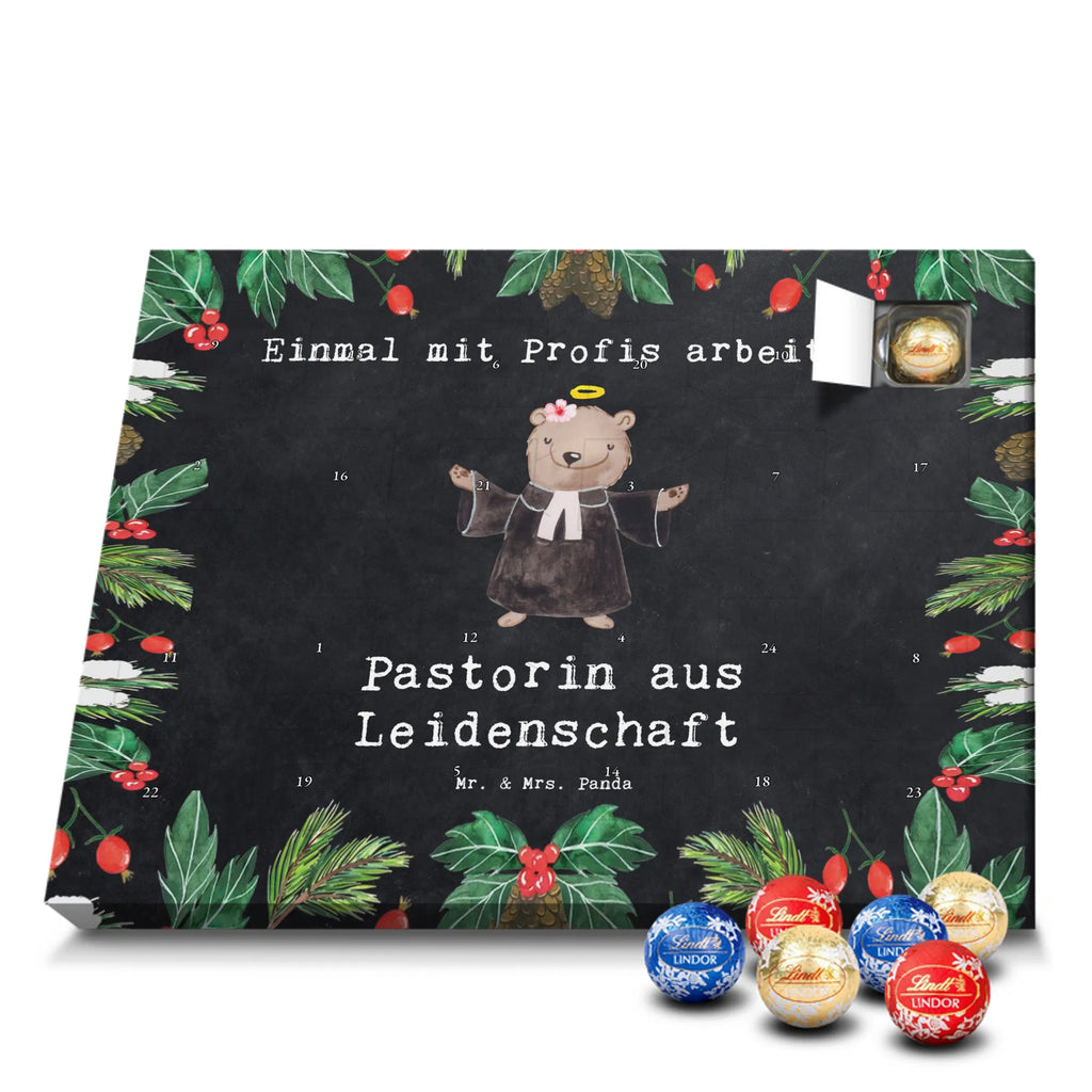 Chocolate advent calendar Pastor Passion gift, sayings, gift idea, best, farewell gift, passing exam, anniversary, retirement, promotion, job start, profession