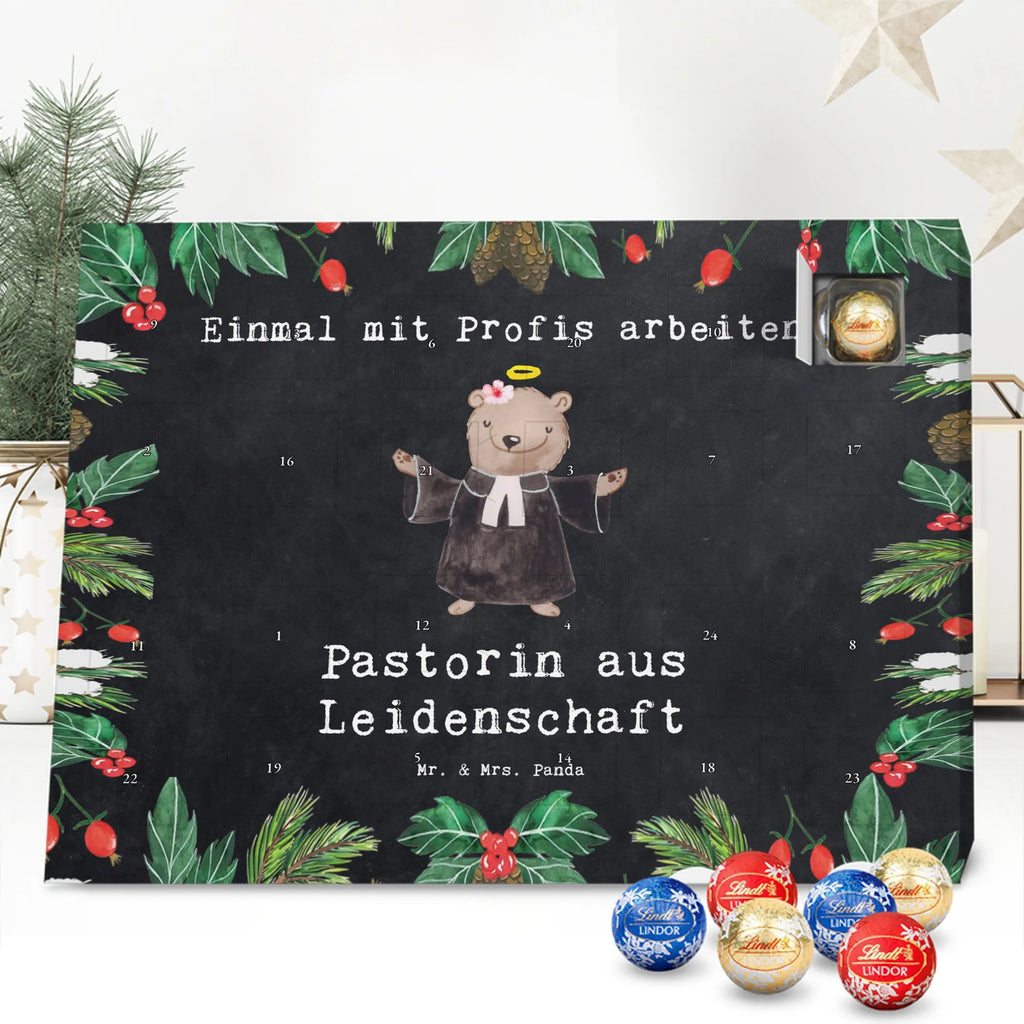 Chocolate advent calendar Pastor Passion gift, sayings, gift idea, best, farewell gift, passing exam, anniversary, retirement, promotion, job start, profession
