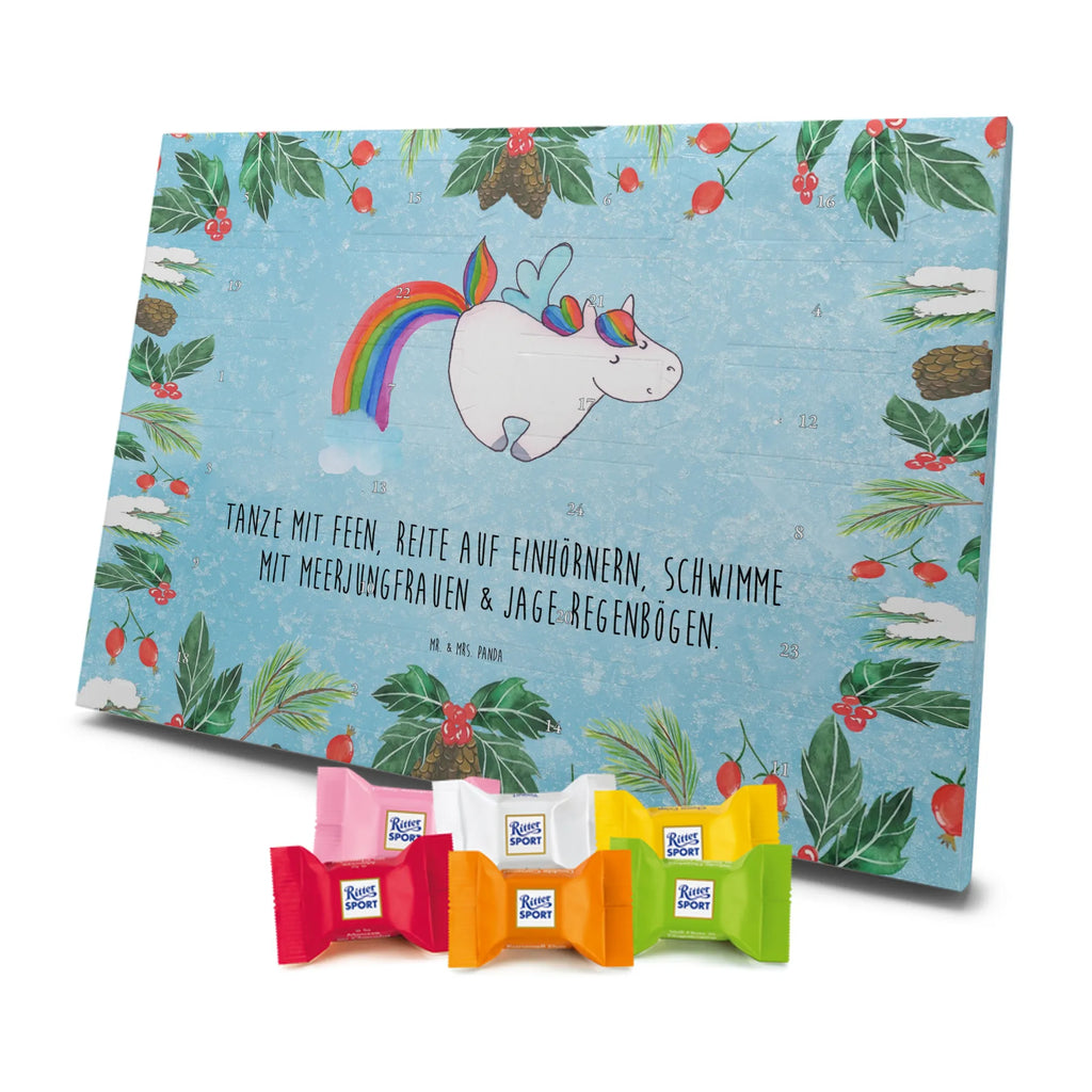 Chocolate advent calendar unicorn Pegasus growing up, pegasus, rainbow, reality, playing, unicorn love, saying fun