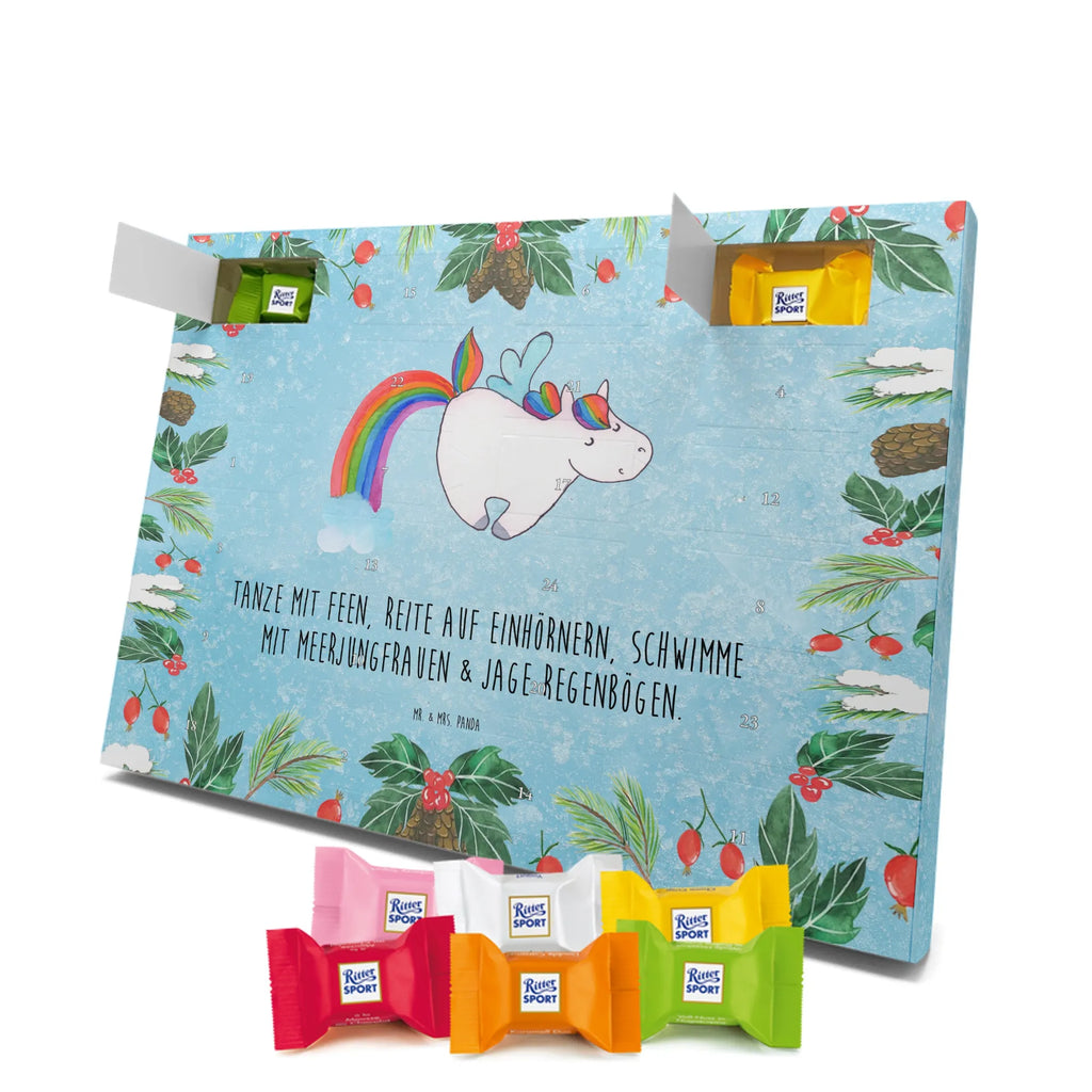 Chocolate advent calendar unicorn Pegasus growing up, pegasus, rainbow, reality, playing, unicorn love, saying fun