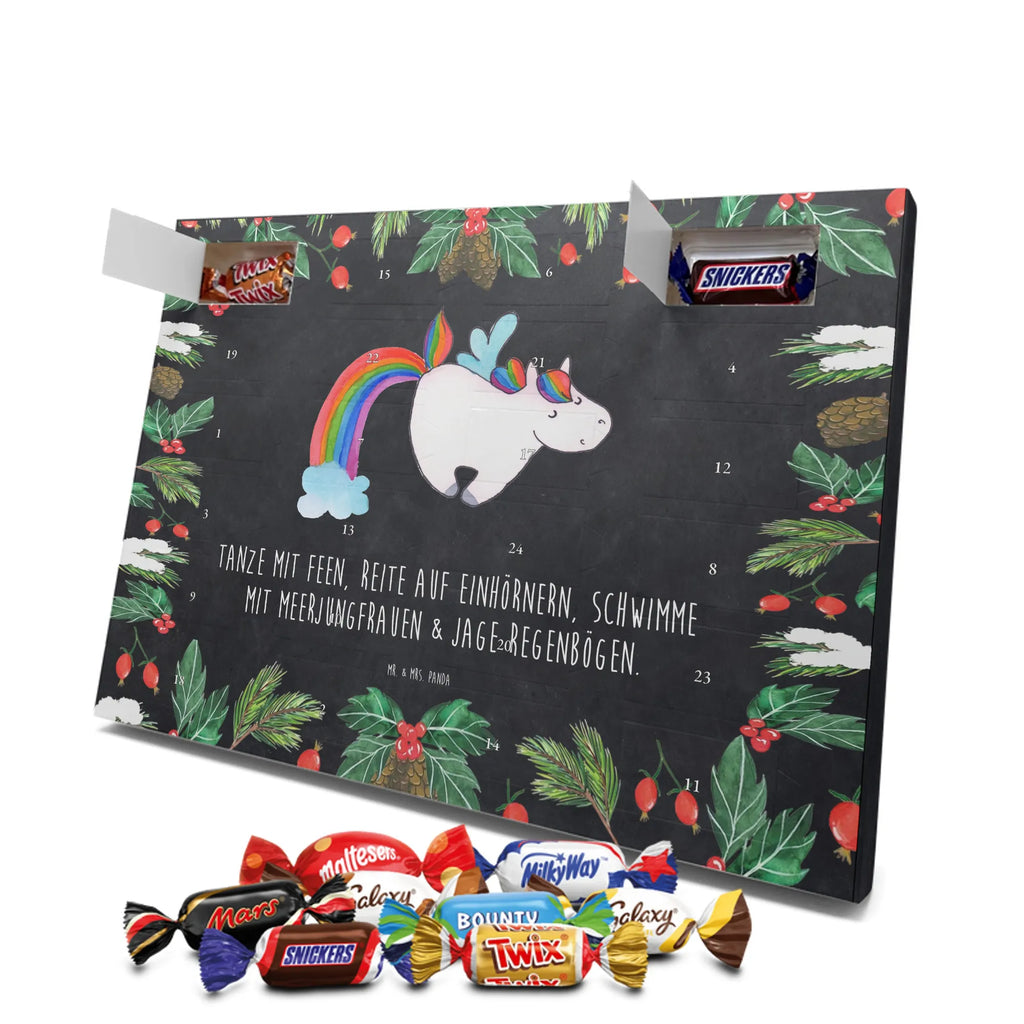 Chocolate advent calendar unicorn Pegasus growing up, pegasus, rainbow, reality, playing, unicorn love, saying fun