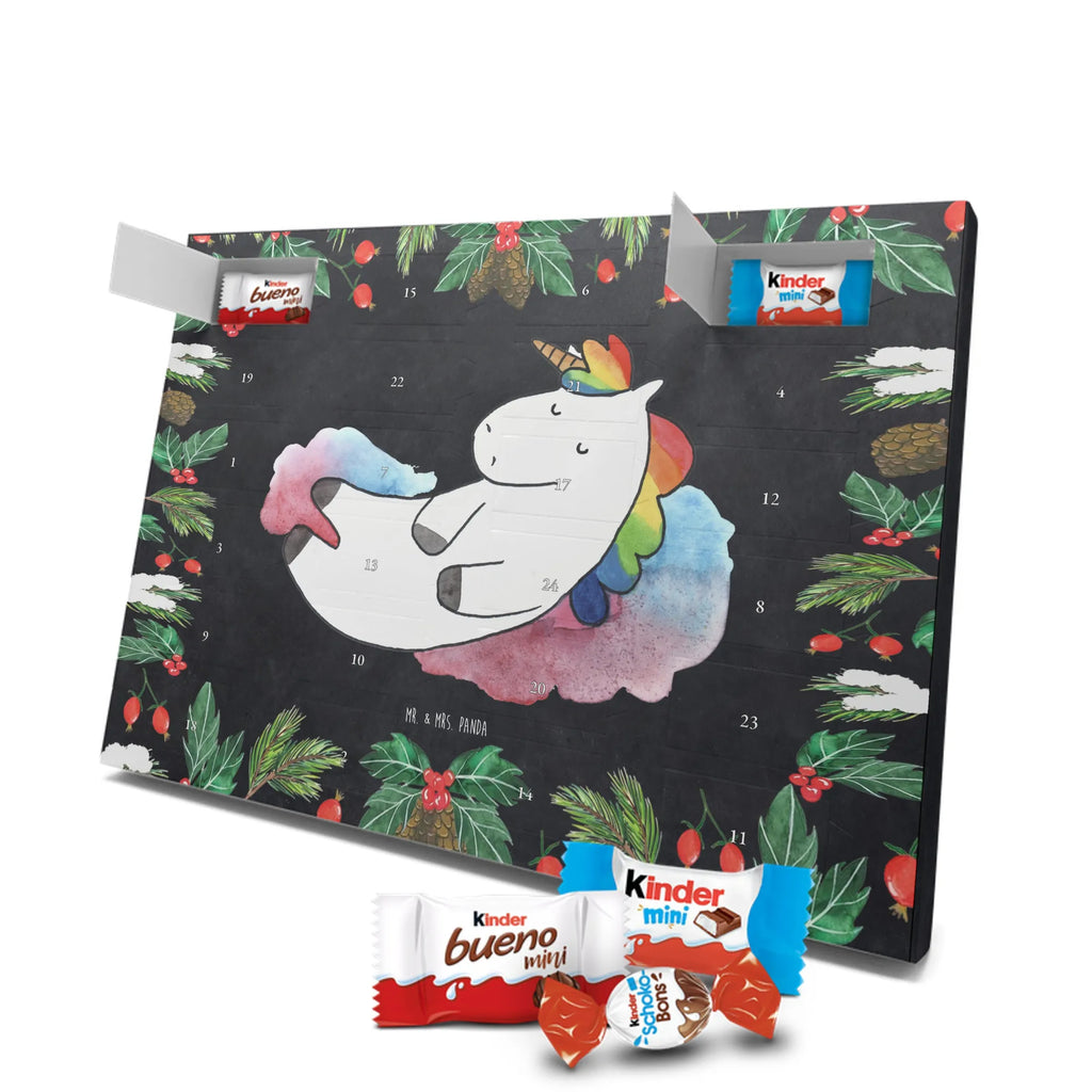 Chocolate advent calendar unicorn cloud 7 witty, faith, people, gift, reality, in love