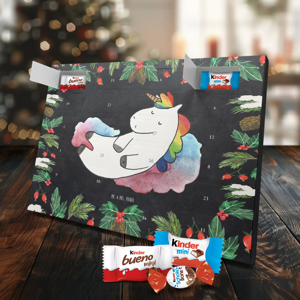 Chocolate advent calendar unicorn cloud 7 witty, faith, people, gift, reality, in love