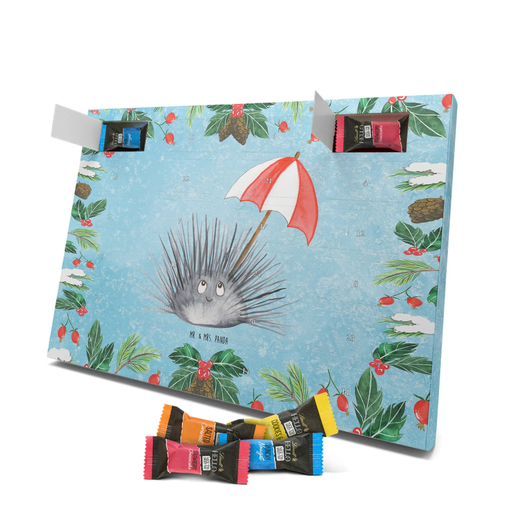 Chocolate advent calendar Sea urchins vacation, seafood posters, lobster, deep sea, corals, seafood decoration, shells, Seafood, whale, platypus, reef, gifts for seafood lovers, gift ideas, water world, ocean, crocodile, manatee, aquatic animals, sea urchin, shrimp, underwater world, narwhal, underwater animals, seafood fans, living, self-acceptance, sea urchins, self-love, mindfulness, here and now