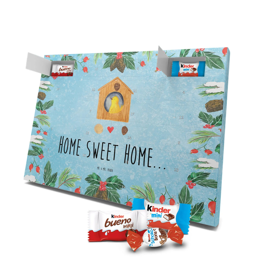 Chocolate advent calendar birdhouse Home gift ideas, gifts, small animals, good mood, cute, funny sayings, cute animal motives, hand drawn, special gifts, card, animal lover, gift, moving out, birdhouse, bird, moving in, house building, moving gift