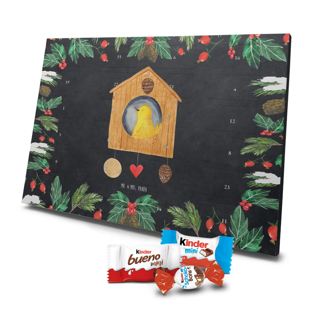 Chocolate advent calendar birdhouse Home gift ideas, gifts, small animals, good mood, cute, funny sayings, cute animal motives, hand drawn, special gifts, card, animal lover, gift, moving out, birdhouse, bird, moving in, house building, moving gift