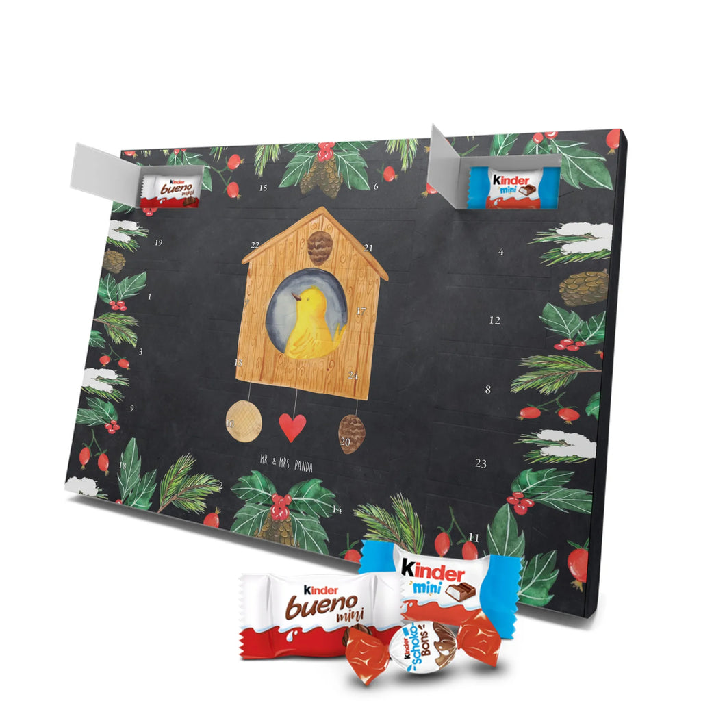 Chocolate advent calendar birdhouse Home gift ideas, gifts, small animals, good mood, cute, funny sayings, cute animal motives, hand drawn, special gifts, card, animal lover, gift, moving out, birdhouse, bird, moving in, house building, moving gift