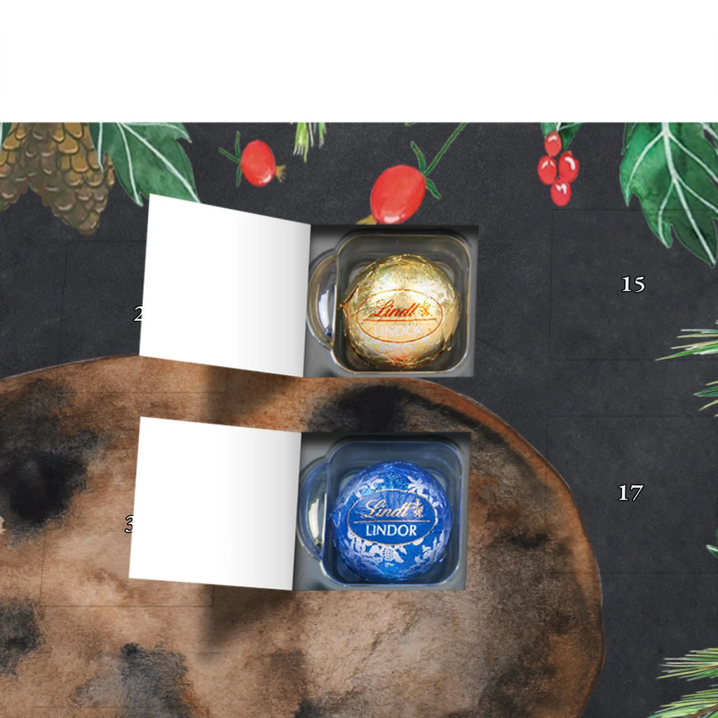 Chocolate advent calendar unicorn Guinea pig guinea pig, squirrels