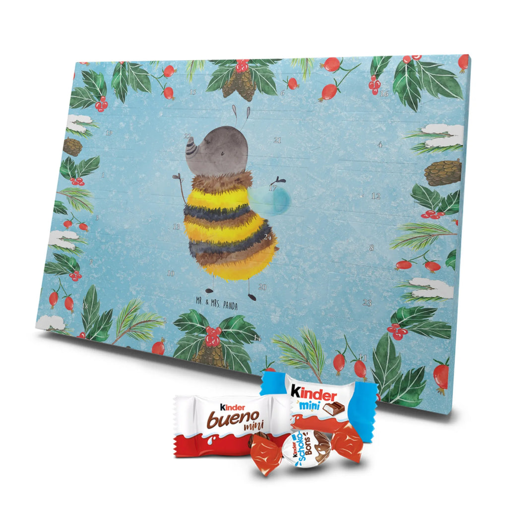 Chocolate advent calendar bumblebee fluffy gift ideas, gifts, small animals, good mood, cute, funny sayings, cute animal motives, hand drawn, special gifts, card, animal lover, Fluffy, Bumblebee, Nature, Flower