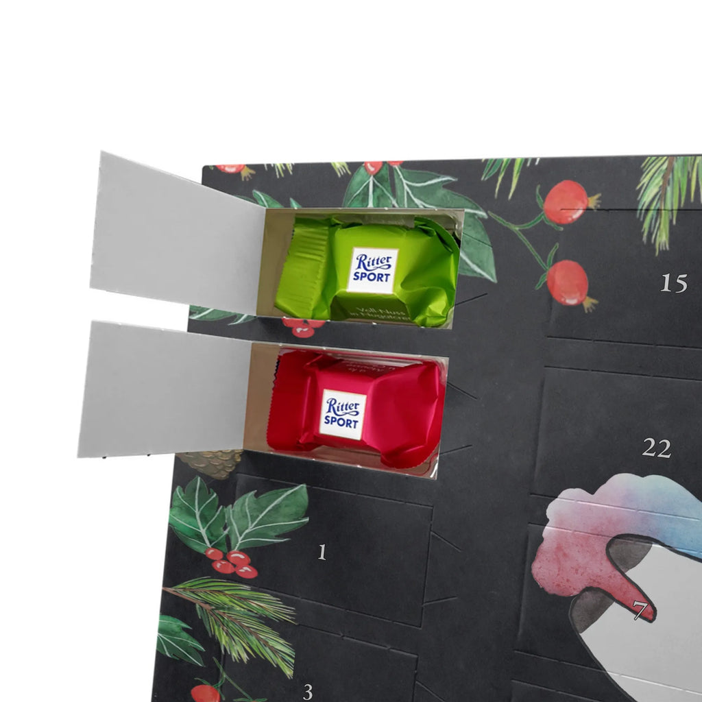 Chocolate advent calendar unicorn cloud 7 witty, faith, people, gift, reality, in love