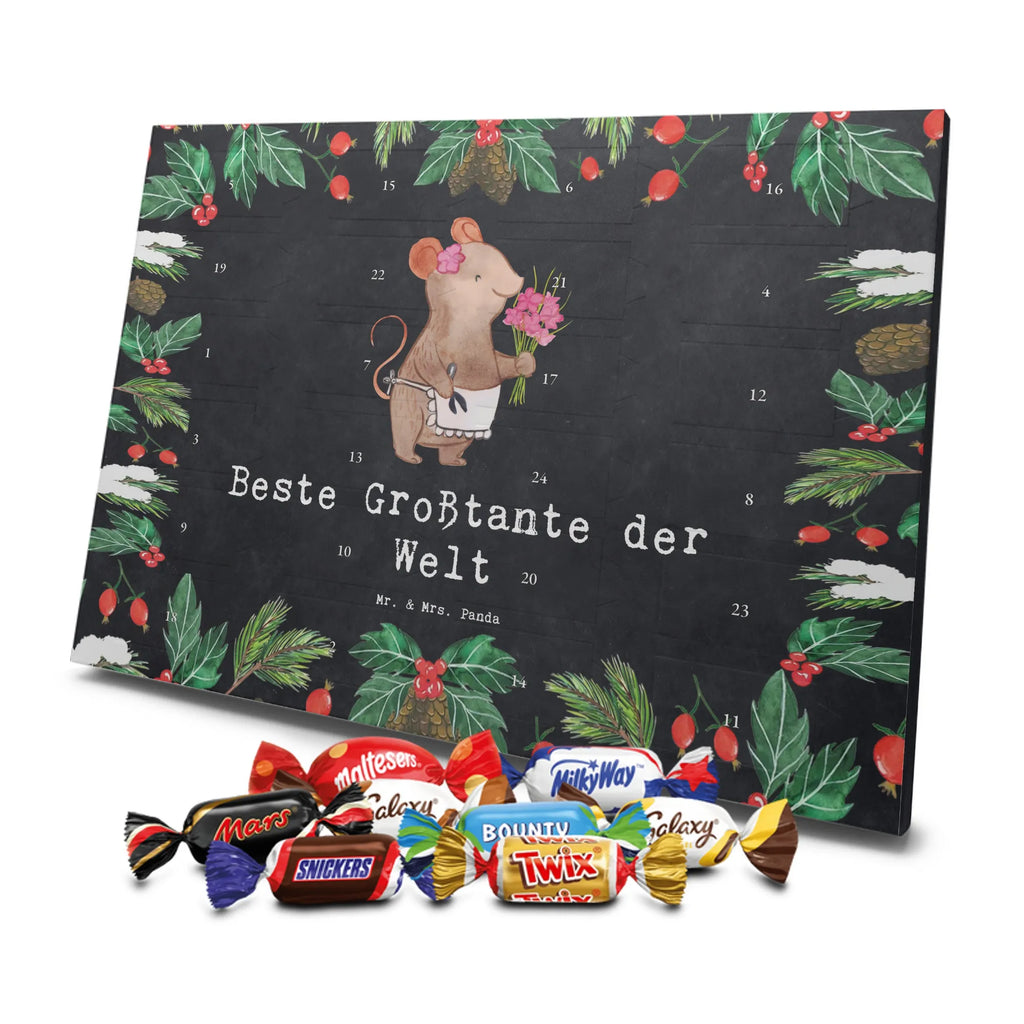 Chocolate advent calendar Mouse Best Great Aunt in the World gift, birthday, gift idea, birthday present, giving, thank you, for, make you happy, gift tip, niece, aunt, trifle, big, Great aunt, favorite aunt, nephew, aunts, best