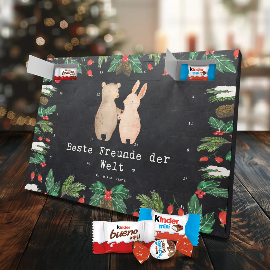 Chocolate advent calendar Hare best friends in the world gift, birthday, gift idea, birthday present, giving, thank you, for, make you happy, gift tip, friendship, girlfriend, friends, dude, boyfriend