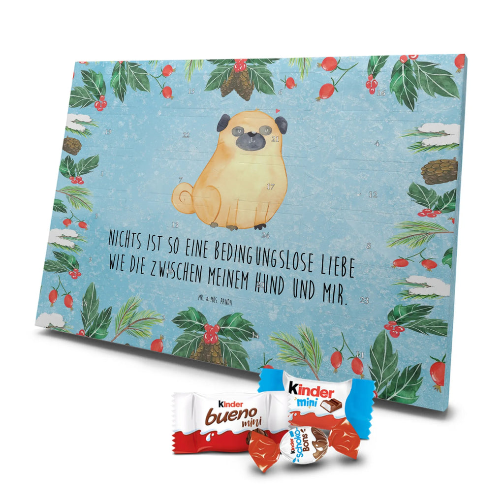 Chocolate advent calendar Pug mutt, dog sayings, love dogs, dog mama, funny gifts for dog owners, woof, what do you give a dog lover, dog breed, Christmas gifts for dogs, gifts for dogs, bag with dog print, love for dogs, hound, dog decorative items, Pug, dog love