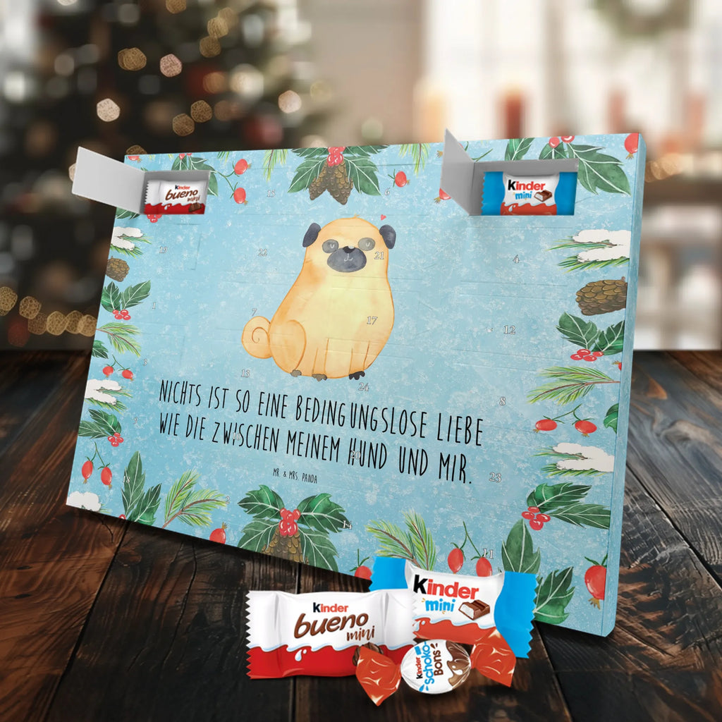 Chocolate advent calendar Pug mutt, dog sayings, love dogs, dog mama, funny gifts for dog owners, woof, what do you give a dog lover, dog breed, Christmas gifts for dogs, gifts for dogs, bag with dog print, love for dogs, hound, dog decorative items, Pug, dog love