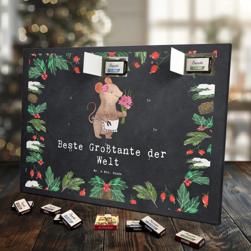 Chocolate advent calendar Mouse Best Great Aunt in the World gift, birthday, gift idea, birthday present, giving, thank you, for, make you happy, gift tip, niece, aunt, trifle, big, Great aunt, favorite aunt, nephew, aunts, best