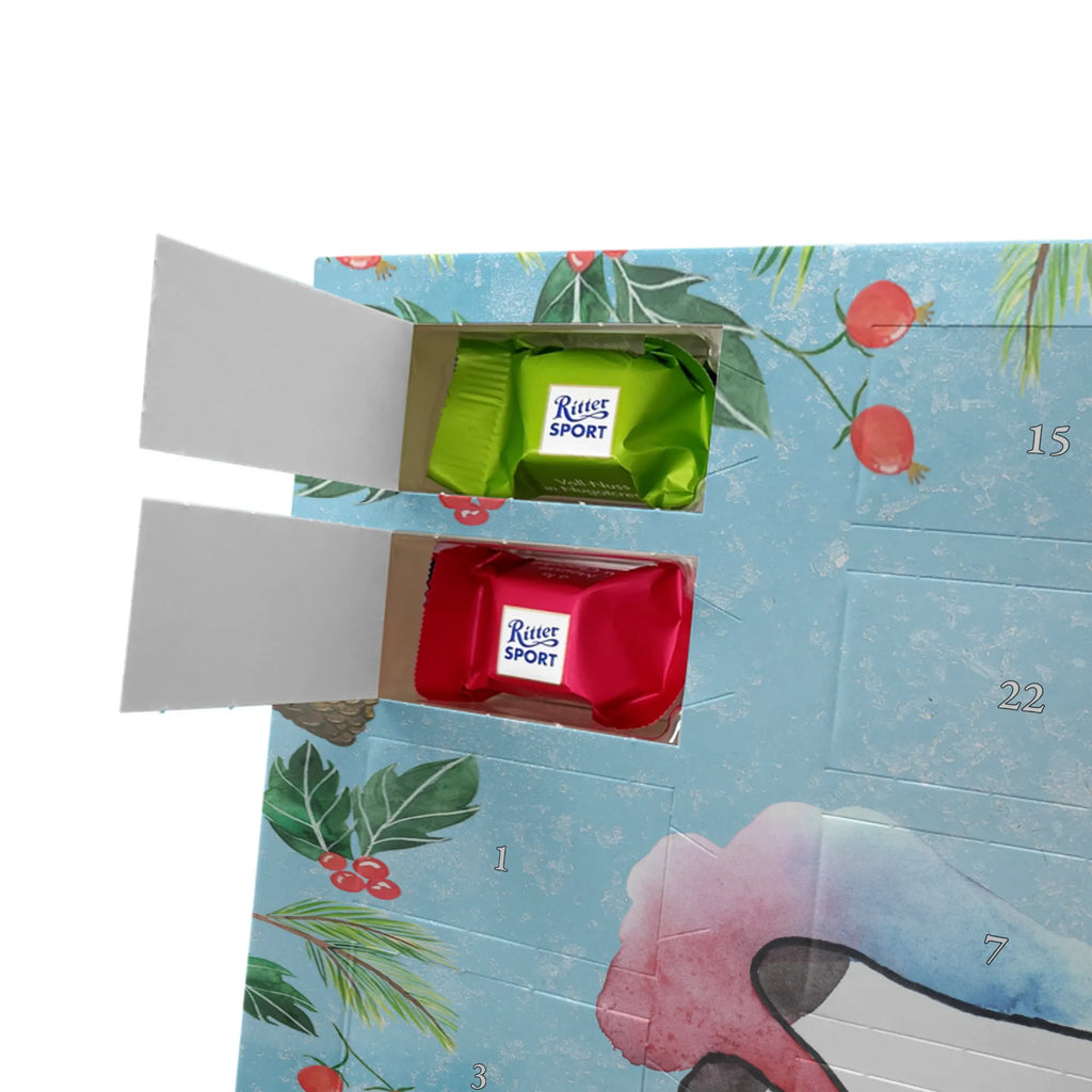 Chocolate advent calendar unicorn cloud 7 witty, faith, people, gift, reality, in love