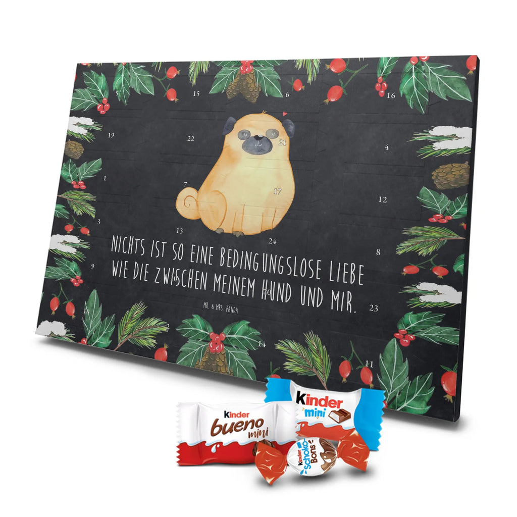 Chocolate advent calendar Pug mutt, dog sayings, love dogs, dog mama, funny gifts for dog owners, woof, what do you give a dog lover, dog breed, Christmas gifts for dogs, gifts for dogs, bag with dog print, love for dogs, hound, dog decorative items, Pug, dog love