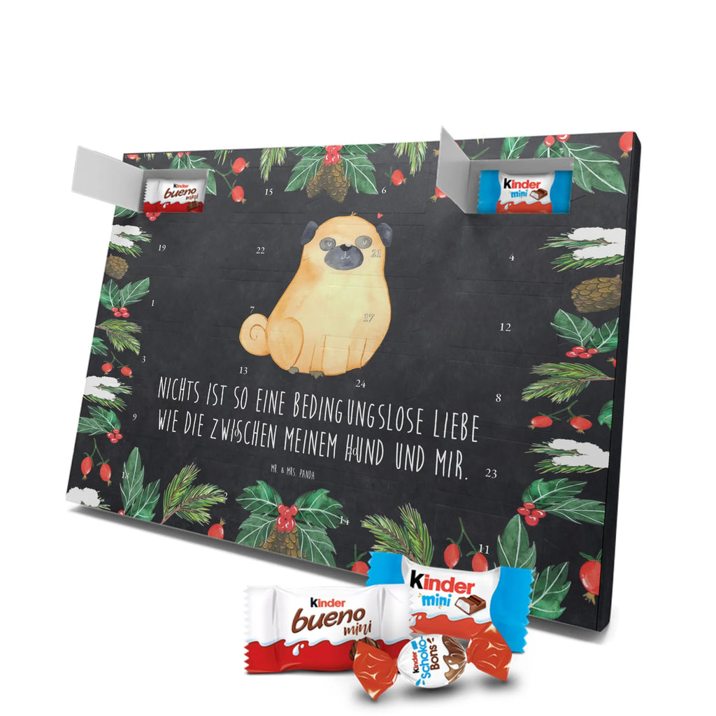 Chocolate advent calendar Pug mutt, dog sayings, love dogs, dog mama, funny gifts for dog owners, woof, what do you give a dog lover, dog breed, Christmas gifts for dogs, gifts for dogs, bag with dog print, love for dogs, hound, dog decorative items, Pug, dog love