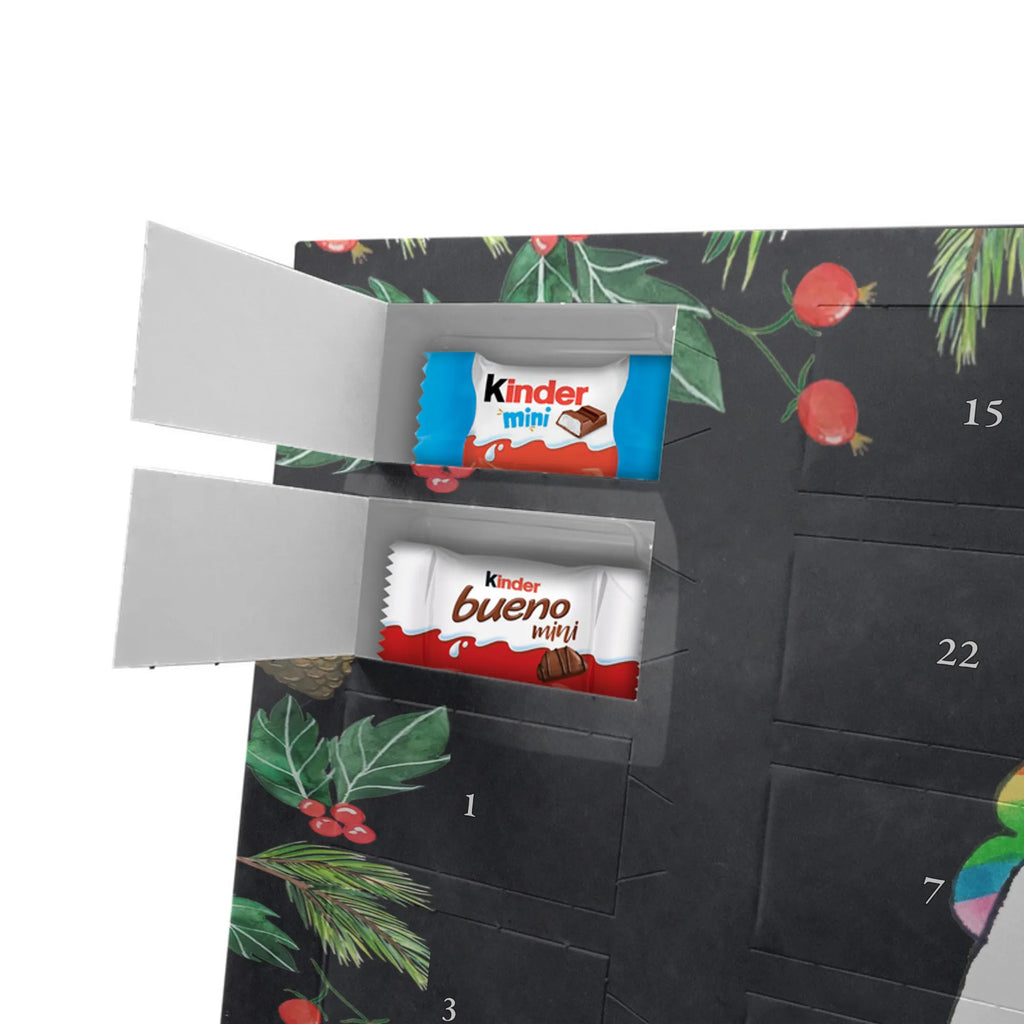 Chocolate advent calendar unicorn Sad friends, Friendship, consoling, grief, greeting card, flower