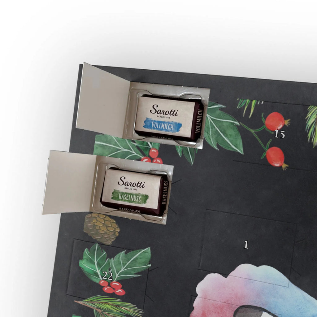 Chocolate advent calendar unicorn cloud 7 witty, faith, people, gift, reality, in love