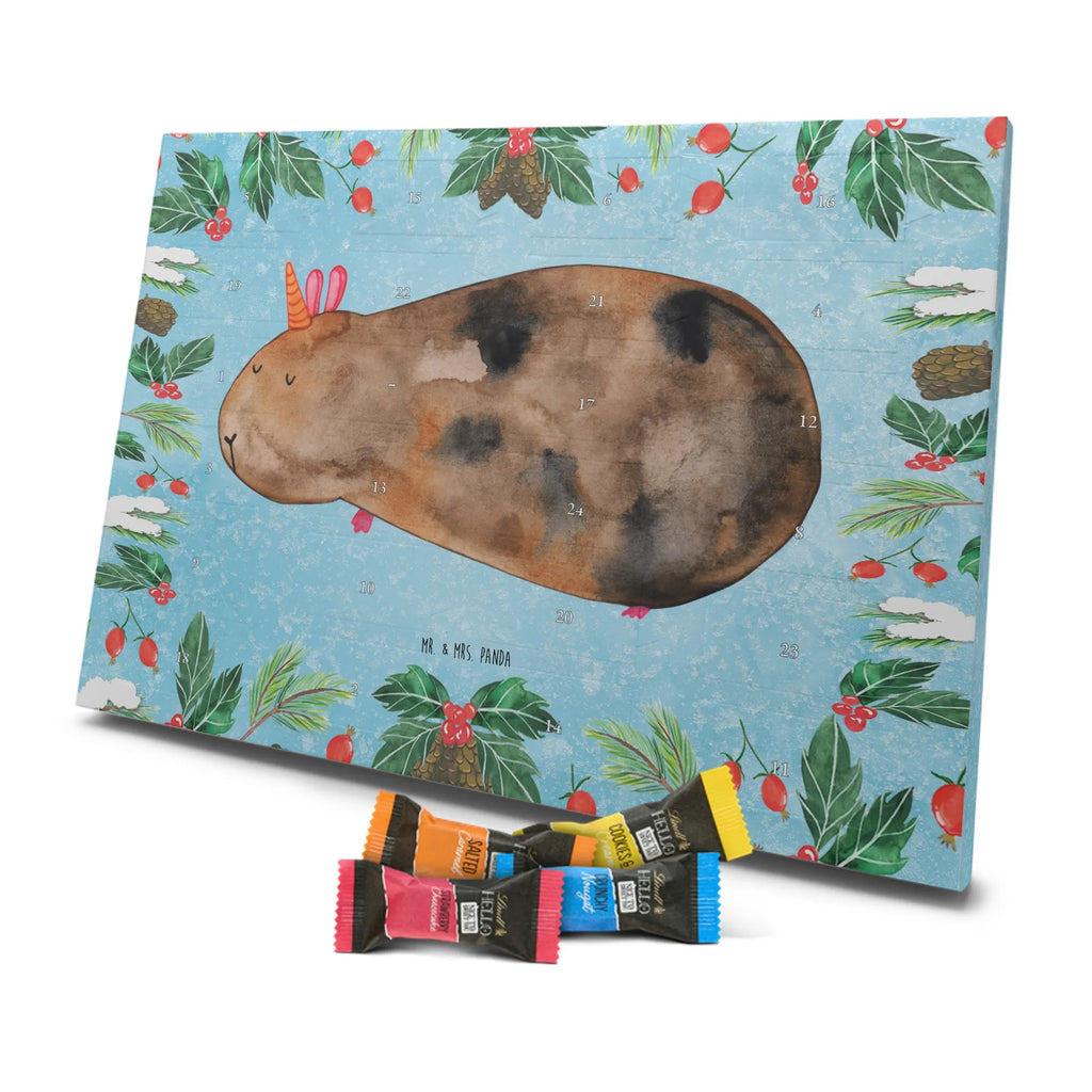 Chocolate advent calendar unicorn Guinea pig guinea pig, squirrels