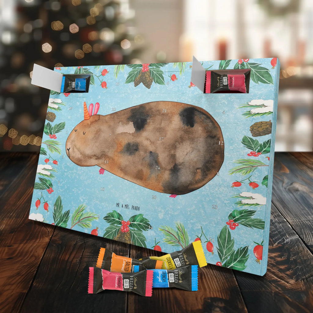 Chocolate advent calendar unicorn Guinea pig guinea pig, squirrels