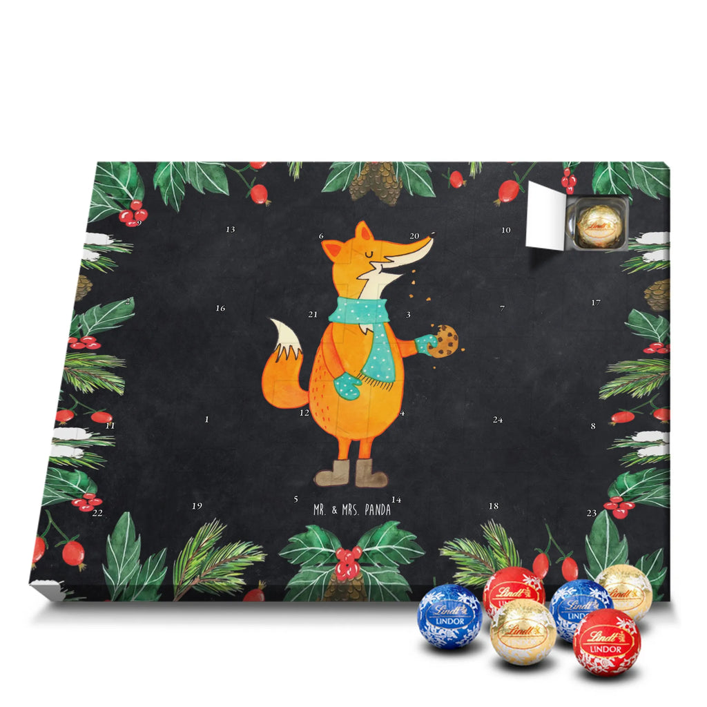 Chocolate advent calendar Fox biscuit forest wildlife, clever as a fox, foxes, animal lover, baking saying, cookies, christmas present, kitchen decoration, christmas time