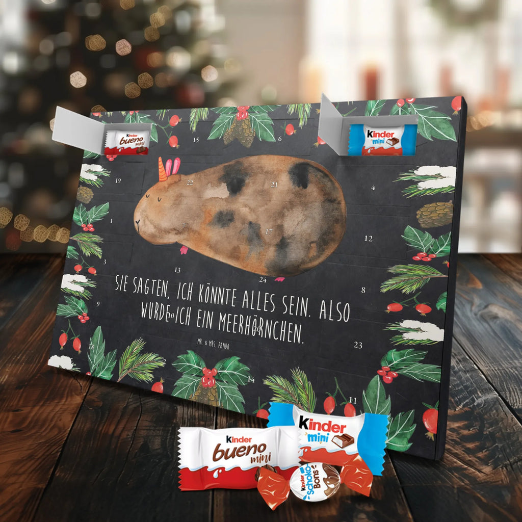 Chocolate advent calendar unicorn Guinea pig guinea pig, squirrels