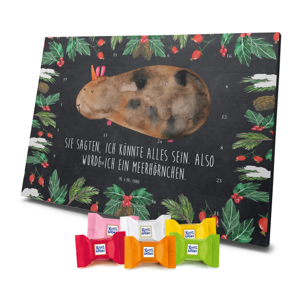 Chocolate advent calendar unicorn Guinea pig guinea pig, squirrels