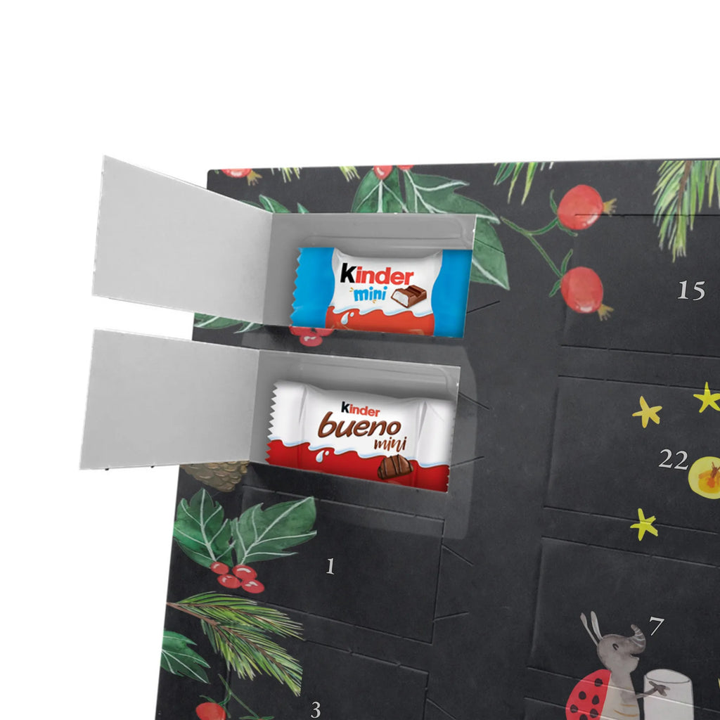 Chocolate advent calendar Bear & Ladybird campfire cuddly toy, teddy bear, Campfire