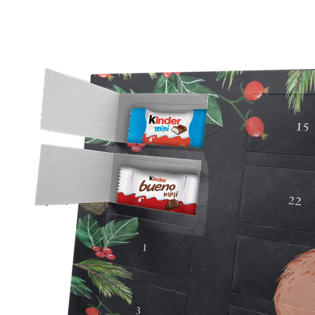 Chocolate advent calendar Capybara flower card, gift ideas, gifts, animal lover, special gifts, cute animal motives, hand drawn, small animals, good mood, cute, funny sayings