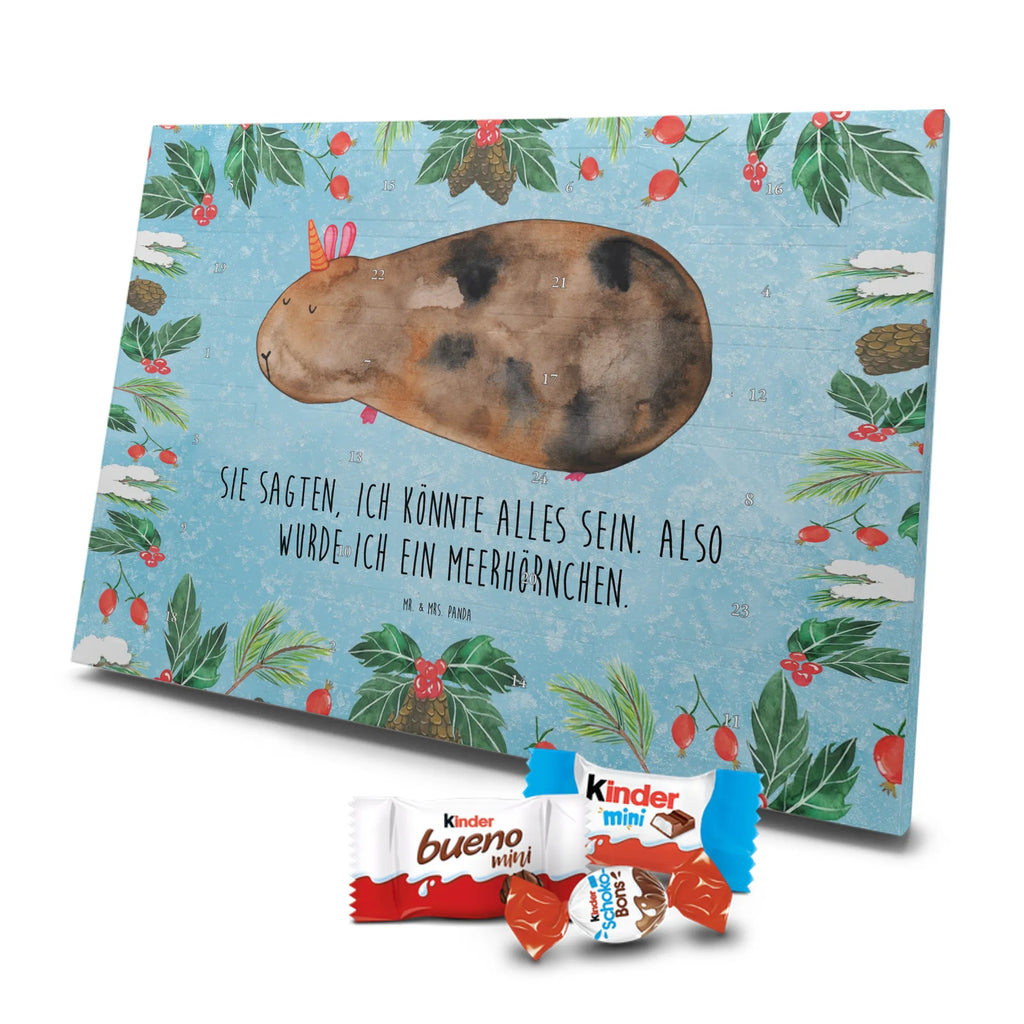 Chocolate advent calendar unicorn Guinea pig guinea pig, squirrels