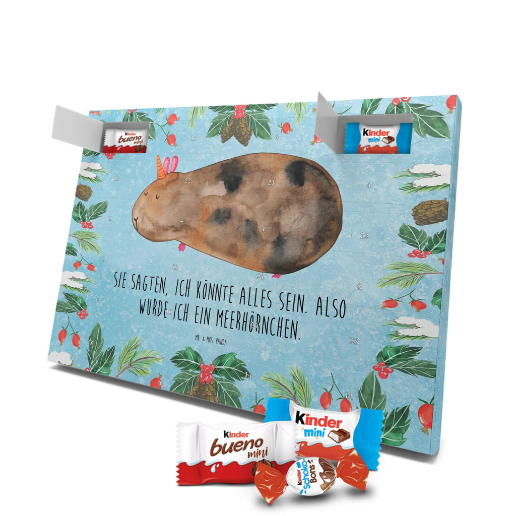 Chocolate advent calendar unicorn Guinea pig guinea pig, squirrels