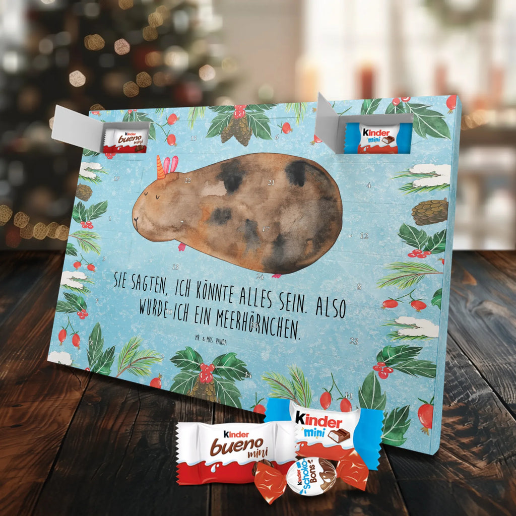 Chocolate advent calendar unicorn Guinea pig guinea pig, squirrels