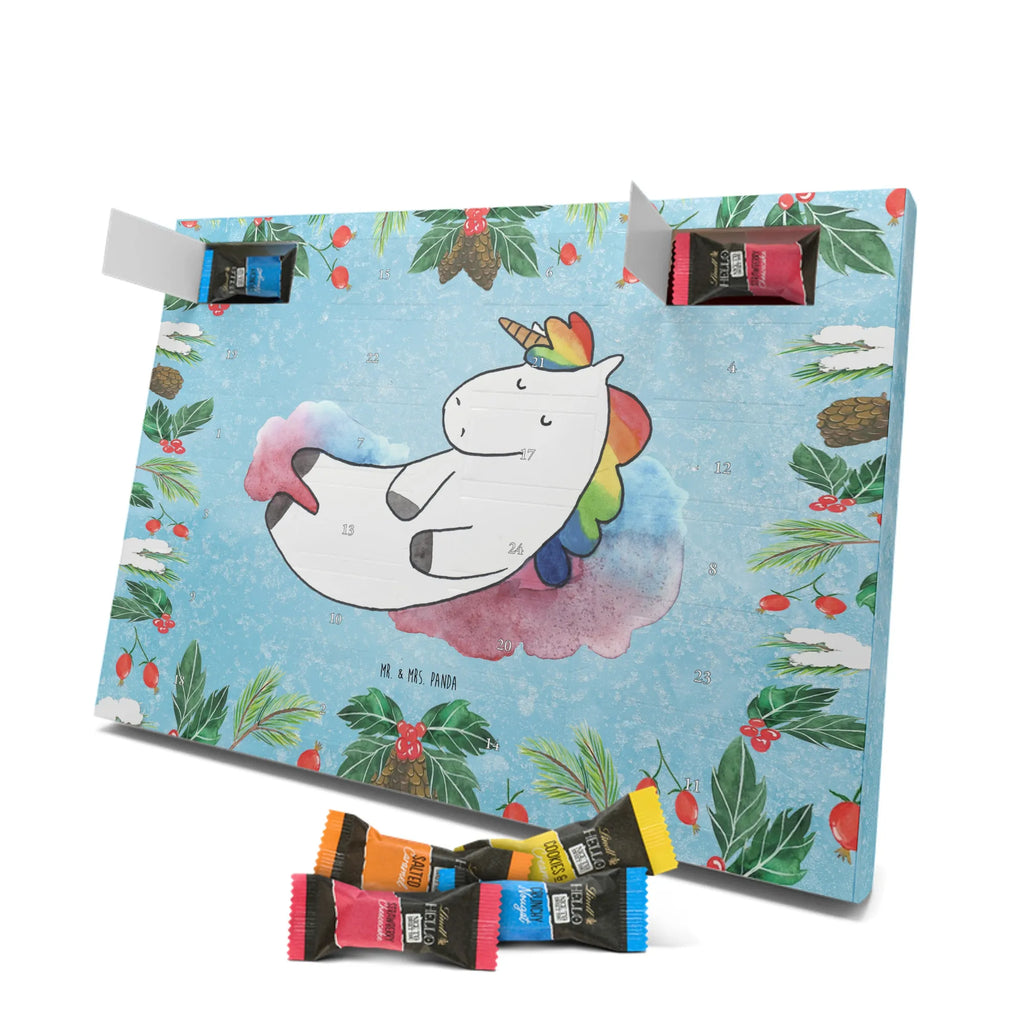 Chocolate advent calendar unicorn cloud 7 witty, faith, people, gift, reality, in love
