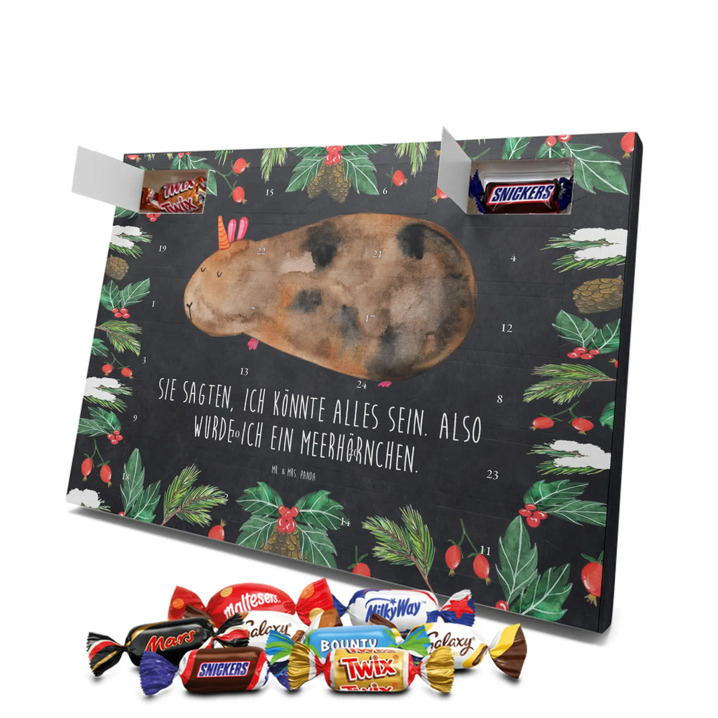 Chocolate advent calendar unicorn Guinea pig guinea pig, squirrels
