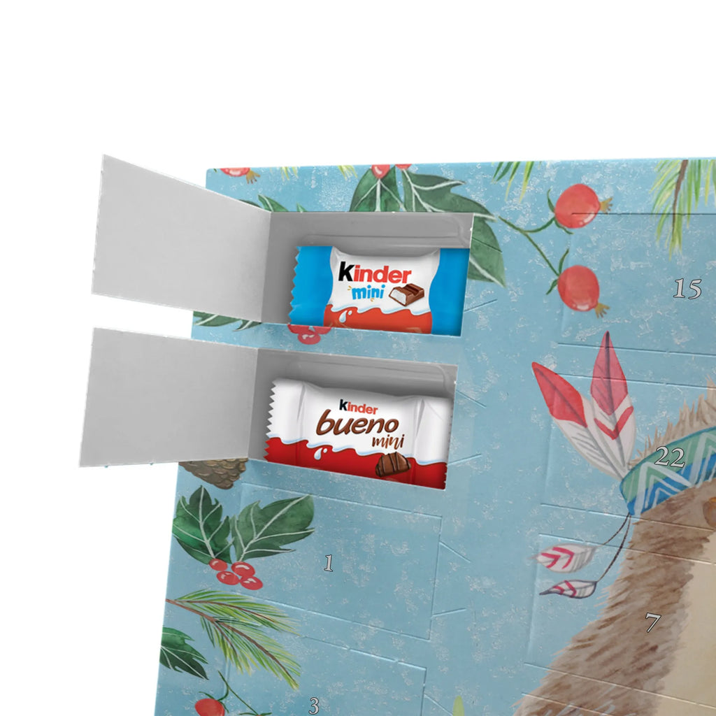 Chocolate advent calendar Hedgehog feather headdress Forest animals, Adventure, Campfire, Indians, Hedgehogs
