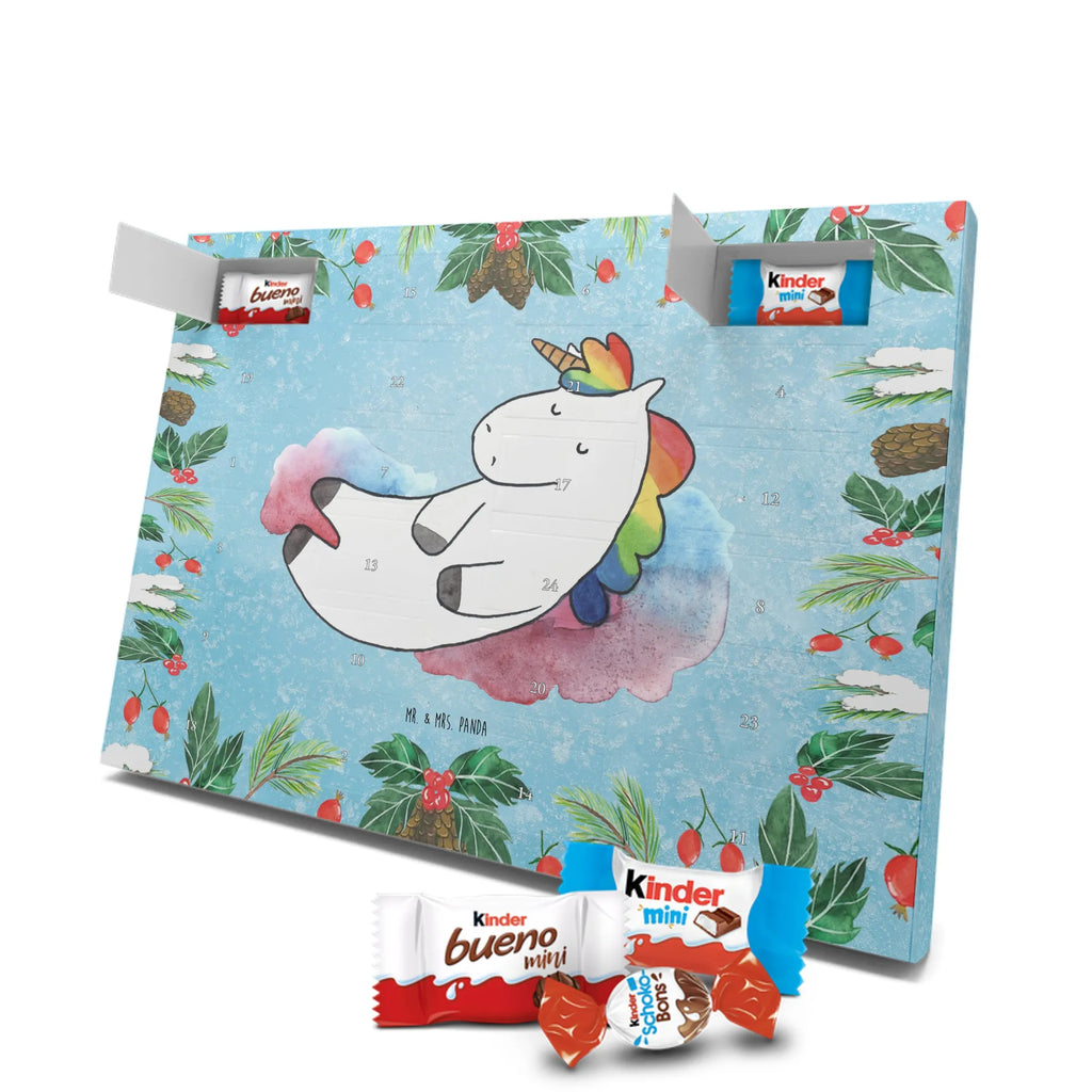 Chocolate advent calendar unicorn cloud 7 witty, faith, people, gift, reality, in love