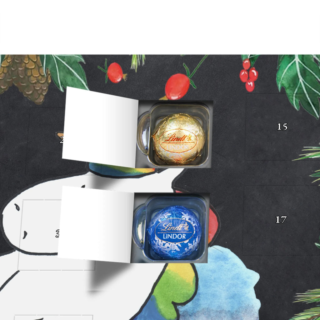 Chocolate advent calendar unicorn cloud 7 witty, faith, people, gift, reality, in love