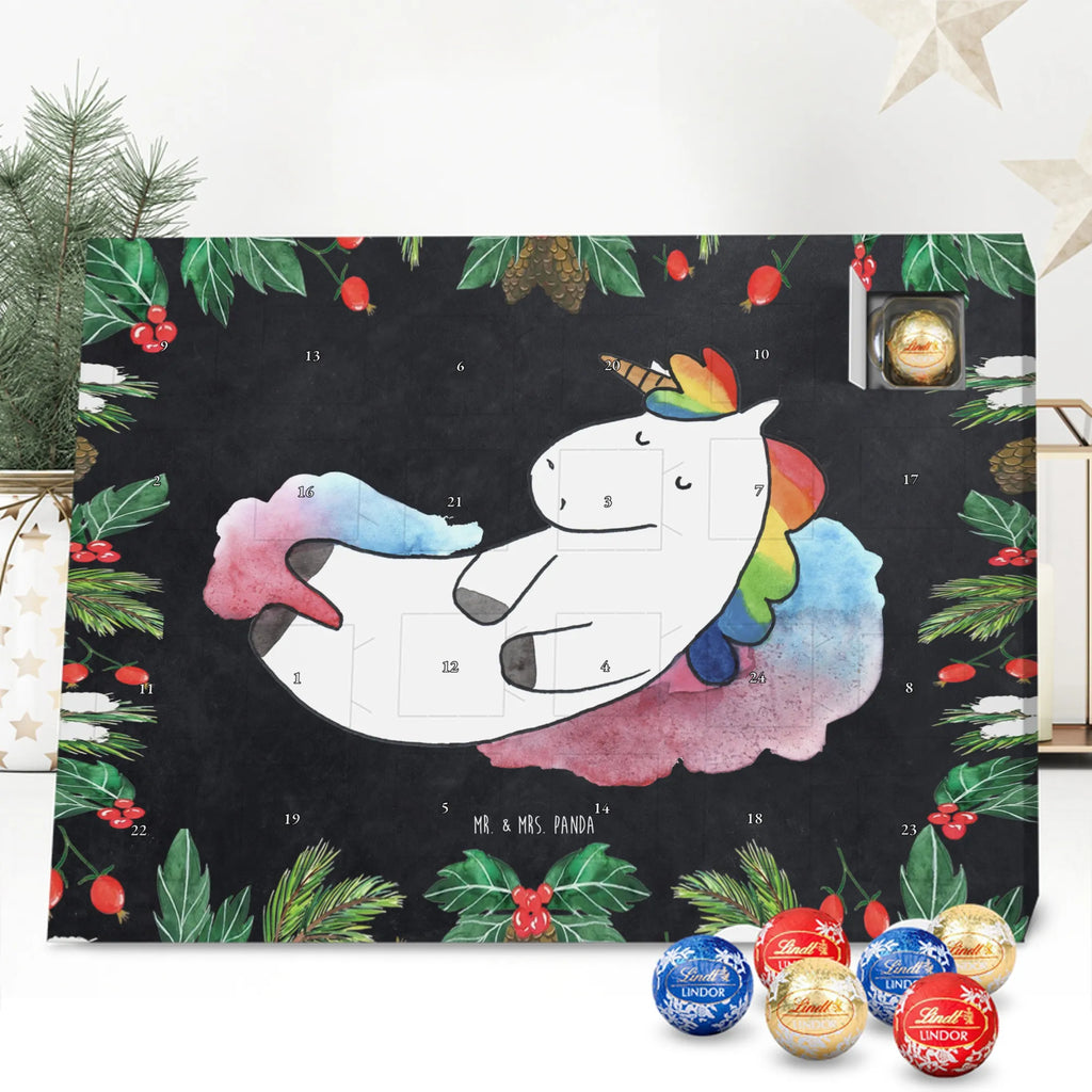 Chocolate advent calendar unicorn cloud 7 witty, faith, people, gift, reality, in love