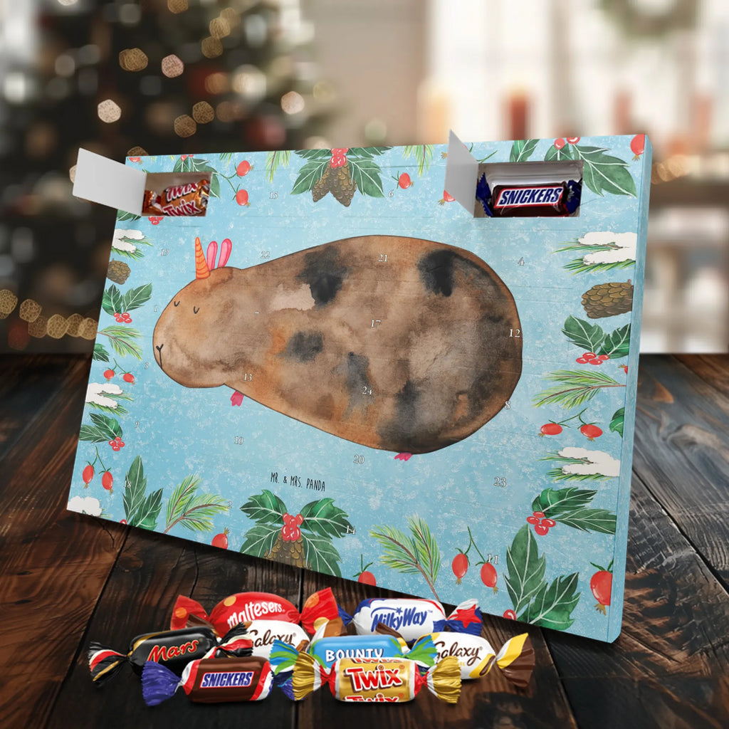 Chocolate advent calendar unicorn Guinea pig guinea pig, squirrels