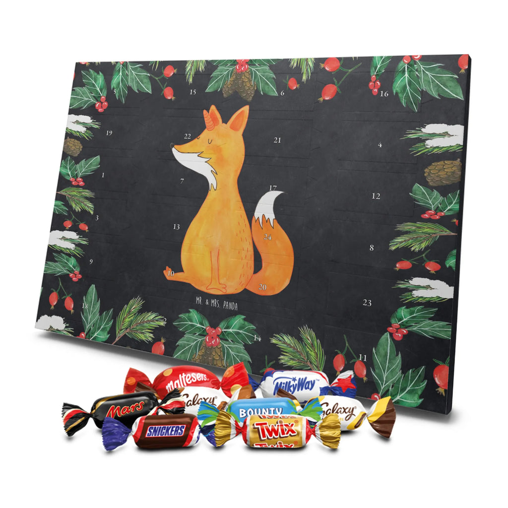 Chocolate advent calendar unicorn Wish foxes, fox horns